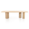 Modrest Summit - Modern 118" Natural Ash Dining Table / VGOD-LZ-342DT-B-NAT
