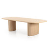 Modrest Summit - Modern 118" Natural Ash Dining Table / VGOD-LZ-342DT-B-NAT