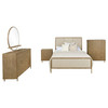 Arini 5-piece Queen Bedroom Set Cream and Sand Wash / CS-224301QCRM-S5