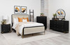 Arini 5-piece Queen Bedroom Set Cream and Black / CS-224331QCRM-S5