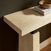 Piston 52" Rectangular Wood Console Table / EEI-7209