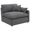 Hobson 5-piece Upholstered Modular Sectional Sofa Charcoal / CS-551455-SETA
