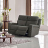 Divani Casa Shaw Modern Grey Fabric Loveseat w/ Recliners / VGMB-R056-GRY-LOVE