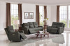 Divani Casa Shaw Modern Grey Fabric Loveseat w/ Recliners / VGMB-R056-GRY-LOVE