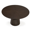 Modrest Weiss - Mid-Century Modern Wenge Round Dining Table / VGMA-MIT-5346-RND-WNG