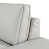 Lamod Italia Soho - Italian Right Facing Light Grey Nirvana Leather Sectional Sofa / VGCCSOHO-RAF-LTGRY-SECT