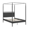 Marlowe 4-Poster Canopy Metal Full Platform Bed / MOD-7222