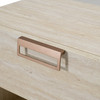 Lamod Italia Lago - Modern Faux Travertine Nightstand / VGAC-LAGO-NS