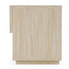 Lamod Italia Lago - Modern Faux Travertine Nightstand / VGAC-LAGO-NS