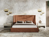 Lamod Italia Lago - Modern Faux Travertine Nightstand / VGAC-LAGO-NS
