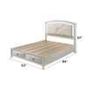 Ramondi Queen Bed w/Storage & LED / BD05282Q