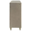 Lorient 8-drawer LED Bedroom Dresser Cabinet Ivory and Camel / CS-222663