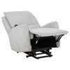 Sylmar Chenille Upholstered Dual Power Lift Recliner Dove Grey / CS-610524PP