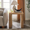 Canto Square 24" Stacked Design End Table / EEI-7349