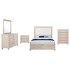 Pembroke 5-piece Queen Bedroom Set Washed Oak / CS-215921Q-S5