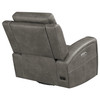 Brickston Triple Power Swivel Glider Recliner Charcoal / CS-603433PPP