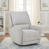 Sylmar Chenille Upholstered Power Recliner Dove Grey / CS-610523P