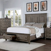 DURANGO Queen Bed / CM7461GY-Q-BED