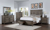 DURANGO Queen Bed / CM7461GY-Q-BED