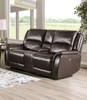 GORGIUS Power Loveseat, Espresso / CM9910ES-LV-PM-PK