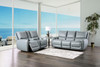 PHINEAS Power Sofa, Pale Blue / CM9921PB-SF-PM