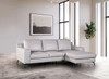STORDAL Sectional, Right Chaise, Light Gray / FM69004LG-SECT-R