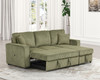 YVES Sectional, Green / FM6964GR-SECT