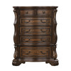 LEOVANNI Chest, Dark Brown / FM70003DB-C