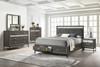VOLETA 4 Pc. Queen Bedroom Set / FM7212GY-Q-4PC