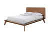 STATHELLE Queen Bed, Walnut / FM7222WN-Q-BED
