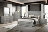 CASSIOPEIA 5 Pc. Queen Bedroom Set w/ Chest / FM7254GY-Q-5PC-CHEST