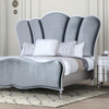 ELEANORA E.King Bed, Silver / FM7416SV-EK-BED