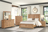 MCHENRY Queen Bed, Natural Oak / FM7706NT-Q-BED