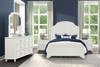 WHITEHAVEN E.King Bed, Antique White / FM7708WH-EK-BED