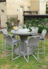 CYPRUS 7 Pc. Bar Table Set / GM-2006-7PC