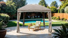 AROSA Outdoor Pop-Up Canopy 10' X 10', Beige / LA-A002BR