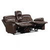 OSIAS Loveseat, Brown / NX6004BR-LV