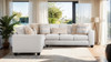 IROQUOIS Sectional, Cream/Tan / SM5197-SECT