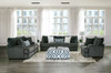 LOUGHLIN Sofa, Gun Metal / SM5195-SF