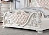 ESPARANZA Queen Bed, Pearl White / CM7478WH-Q-BED