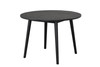 YATE Round Dining Table, Black / FM3102BK-RT