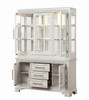 STELLA MIA Hutch Buffet, Ivory / FM31000WH-HB-SET