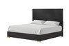 GOLDSBERG Queen Panel Bed, Black / FM7425BK-Q-P-BED