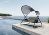 SANDOR Swing Chair, Black / GM-1013BK