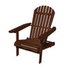 ELK Adirondrack Chair, Dark Brown / GM-1021DK
