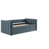Veyla Channel Tufted Performance Velvet Twin Daybed With Trundle / MOD-7234