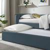 Veyla Channel Tufted Performance Velvet Twin Daybed With Trundle / MOD-7234