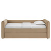 Veyla Channel Tufted Performance Velvet Twin Daybed With Trundle / MOD-7234