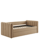 Veyla Channel Tufted Performance Velvet Twin Daybed With Trundle / MOD-7234