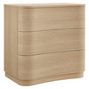 Mirae 3-Drawer Curved Compact Dresser / MOD-7230